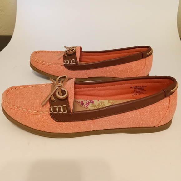 SPERRY Top-sider Bubblegum Pink Boat Dock Slide On Loafer Shoes 8.5 - Picture 6 of 10